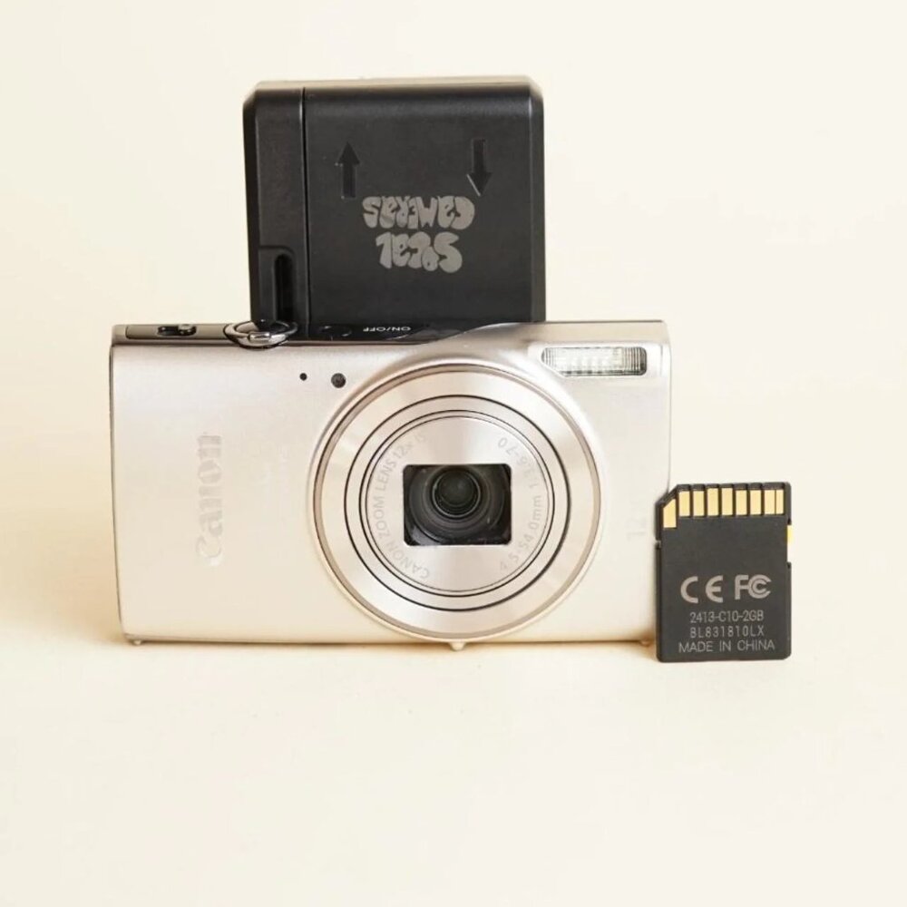 Canon PowerShot ELPH 360HS | 12.1MP Digital Camera | Tested & Working | …